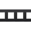 DANTE Ramka 4 poczwórna onyx czarny 4590284 KOS