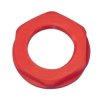 Nakrętka do dławnic kablowych, M25, IP68, kolor: Czerwony, materiał: Nylon 66, RS PRO