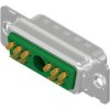 D-Sub plug, 11 pole, 11W1, equipped, straight, solder cup, 3011W1PAM99A10X