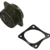 Złącze Okrągłe Rozmiar 32 Ms/Ds Stop Aluminium Ds3102a 32-6S
