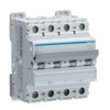 Wyłącznik nadprądowy MCB, Typ C, 4-biegunowy, 16A, 240 → 400V, na szynę DIN, Hager, NFN