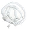 Kabel telefoniczny słuchawkowy spiralny biały (7m)