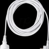 341.289 extension cable, earthing contact 230V 10m white