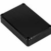 KM-78 Obudowa z tworzywa KM78 wymiary: 120x80x27mm - pełna - hermetyczna - czarna - ABS