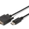Kabel Adapter Displayport 1.2 Typ Dp/Dvi-D(24+1), M/M Czarny 5M Ak-340301-050-S