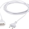 przedłużacz HAWA R695, gniazdka: 1, H03VVH2-F 2X 0,75 mm², 230 V, 2.5 A, 3.00 m