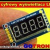 4 cyfrowy wyświetlacz LED