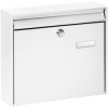 Burg Wächter 877W Potsdam Letterbox Steel White DIN C4 Galvanised