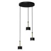 Lampa wisząca ARENA BLACK/GOLD 3xGX53 MLP7762 Milagro