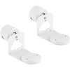 My Wall HS47WL Speaker wall mount Rotatable White 2 pcs Speaker Brackets