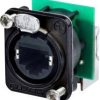 Neutrik NE8FDP-R-B NE8FDP-R-B, RJ45, CAT 5e, 1 szt.
