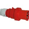 Wtyczka TE z zintegrowanym zadławieniem MULTI-GRIP 63A 5p 400V 6h IP44 2155