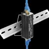 62062 RJ45 Network Surge Protector, Top-Hat Rail Mounting