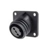 Bulgin PX0941/02/S 900 Series Buccaneer 2 Pole Flange Mount Connector Socket