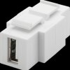 79930 Keystone module USB 2.0 type A female / type B female