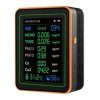 ZN-MT22 12-w-1 Miernik Jakości Powietrza AQI CO2 CO Formaldehyd TVOC PM2.5 PM10 Temperatura Wilgotność Ekran TFT Akumulator 1200