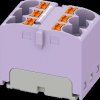 3273806 PTFIX distributor block, 6x4, violet