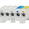 Złączka szynowa ZU 5-torowa (5x35mm2) /3L+N+PE/ Al/Cu