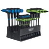 Draper Expert 70388 Soft Grip 'T' Handle Hexagon and Tx Star® End Key Set (20pc)