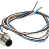 Przewód czujnik-siłownik ze złączem Złącze M12 liczba rdzeni 4 długość 200mm Rodzaj A Męskie