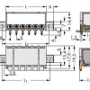 WAGO 2092-1425/205-000 Obudowa męska na PCB 100 szt.