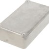 Zinc die cast enclosure, (L x W x H) 112 x 62 x 27 mm, natural, IP54, 1590K430