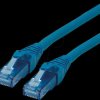 21152985 Patch cable Cat. 6a UTP, LSOH, blue, 0.3 m