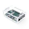 Obudowa Raspberry Pi Model 3B+/3B/2B z mocowaniem na kamerę - przezroczysta
