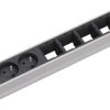 CONI 6M listwa zasilająca 6-modułowa, 2x 230V + 1x ładowarka 100W (2 porty US