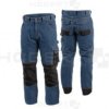 EMS spodnie ochronne jeans niebieskie S (48)