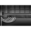 Renkforce RF-3429142 server rack cabinet brush strip black 1U 19 inch