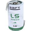 Saft LS33600HBG D Size 17000mAh Lithium Battery Cell 3.6V