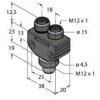 Turck 6930560 Rozdzielacz i adapter czujnika/aktuatora VB2-FSM4.4-2FKM4, 1 szt.