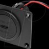 67362550 Car - Power USB-C built-in socket PD/QC, without LED, with mount
