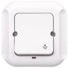 TOPAZ Przycisk zwierny /światło/ z podświetleniem biały WP-6T/S