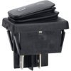 R-TECH 523630 Rocker switch, black, DPST, 01 marking, 16A 250V, IP65