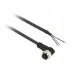 Konektor żeński kątowy M8 3 piny długość 20m, XZCP0666L20