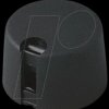 A1024049 Potentiometer knob Ø 24 mm, 4-mm axle, TOP-KNOBS, black