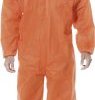 3M 4515OL Kombinezon ochronny 4515, typ 5/6 Rozmiar ubrania: L pomarańczowy