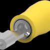 Insulated 27400203, 2.62-6.64 mm², AWG 12 to 10, yellow, 35762