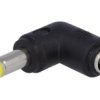 Adapter Wtyk Kątowy In 5,5/2,1 Out 5,5/2,5 7A Red Kątowa 2.1X5.5 / 2.5X5.5