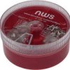 NWS 144-BS-1400 Zestaw końcówek rurkowych 0.5 mm², 0.75 mm², 1 mm², 1.5 mm², 2.5 mm² bez izolacji srebrny 1400 szt.