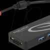 62899 USB 3.0 HUB, 3 port external + 2x SD slot