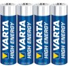 Varta High Energy Alkaline AAA 1.5V Battery Pack of 4