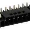 Łączówka; rozłączna; 0150-2608; 8 torów; R=5,08mm; 27,9mm; 16A; 300V; przewlekany (THT); proste; otwór okrągły; wtykany; czarny;