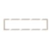 DECO Ramka wypełniająca 4 poczwórna beżowy 1DRW-4 KARLIK