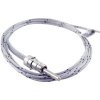 SONTP-PT100-400B12 Sonda temperatury typu PT100 - fi 6mm, D=60mm - trzy przewody (z gwintem M12 i bagnetem)