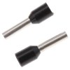 Końcówka tulejkowa izolowana 1.5mm² długość 8mm Czarny średnica 1.7mm Izolowane TE Connectivity