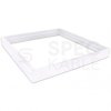Ramka do montażu natynkowego opraw paneli LED 60x60 cm biała ECO do BLS / BLM / BLF / PLN / PLM Bemko