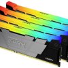 Kingston FURY Renegade RGB Pamięć robocza do PC - zestaw DDR4 256 GB 4 x 64 GB Non-ECC 3200 MHz 288 pin DIMM CL16 KF432C